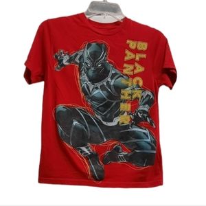 Marvel Avengers Boys Black Panther T-shirt